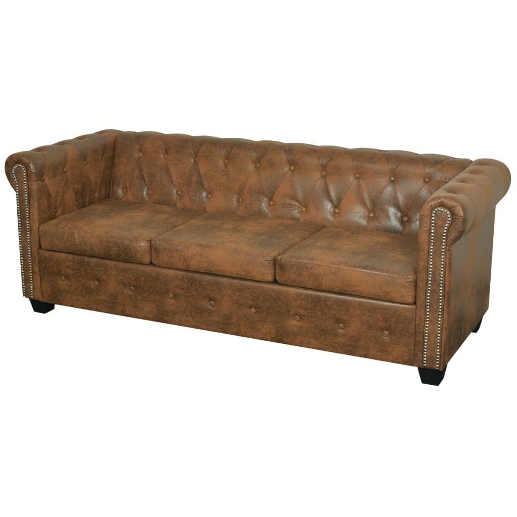 Chesterfield trivietė sofa