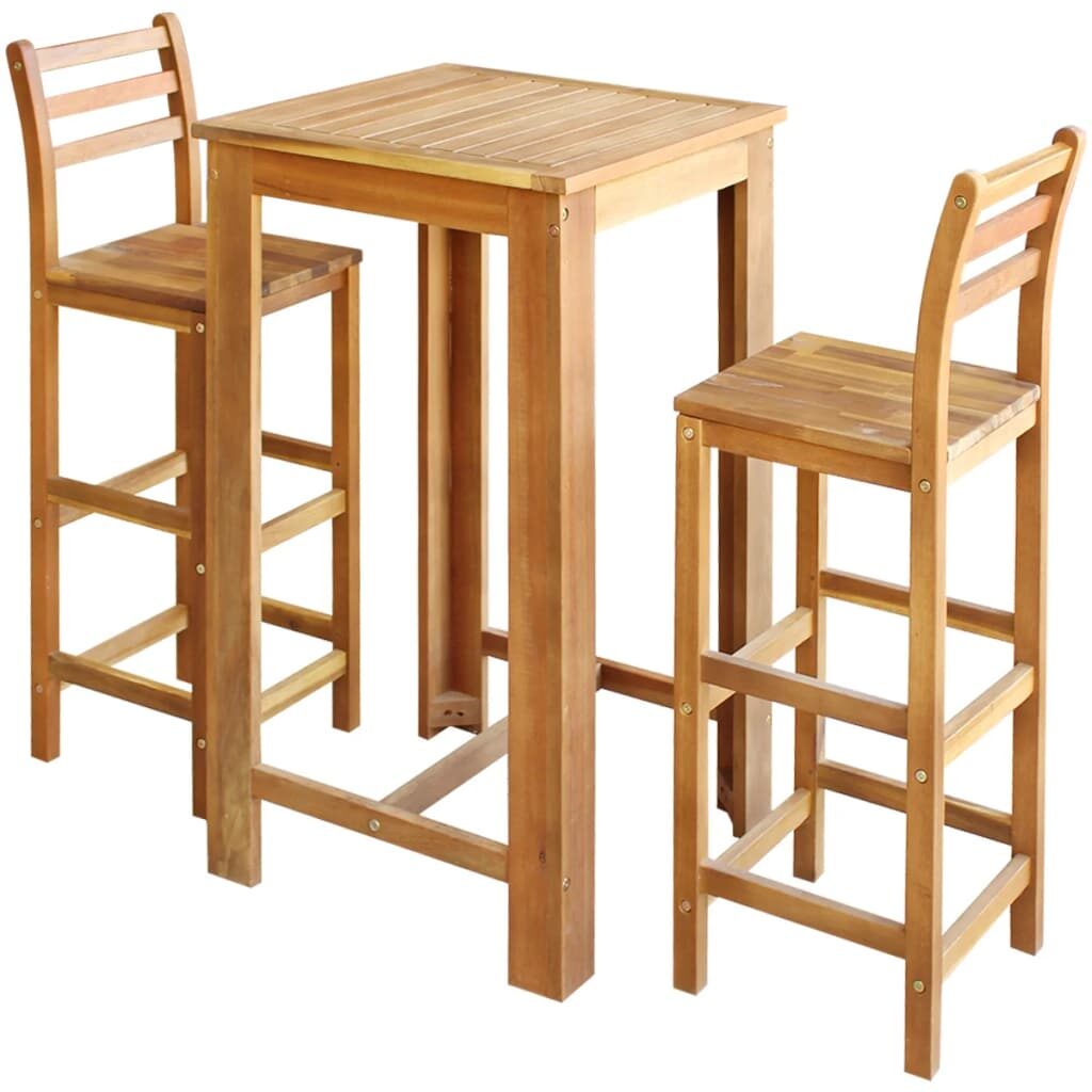Baro stalo ir kėdžių komplektas