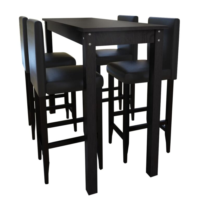 Baro stalas su 4 baro kėdėmis