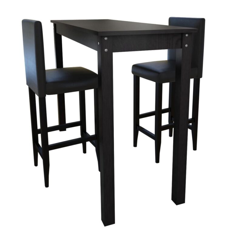 Baro stalas su 2 baro kėdėmis