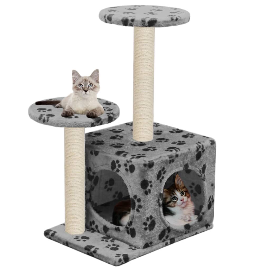 Draskyklė katėms su stovais iš sizalio