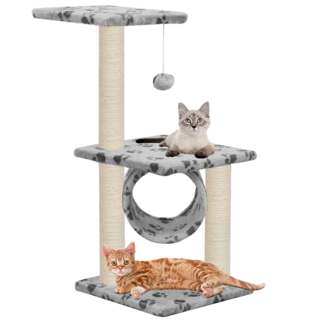 Draskyklė katėms su stovais iš sizalio