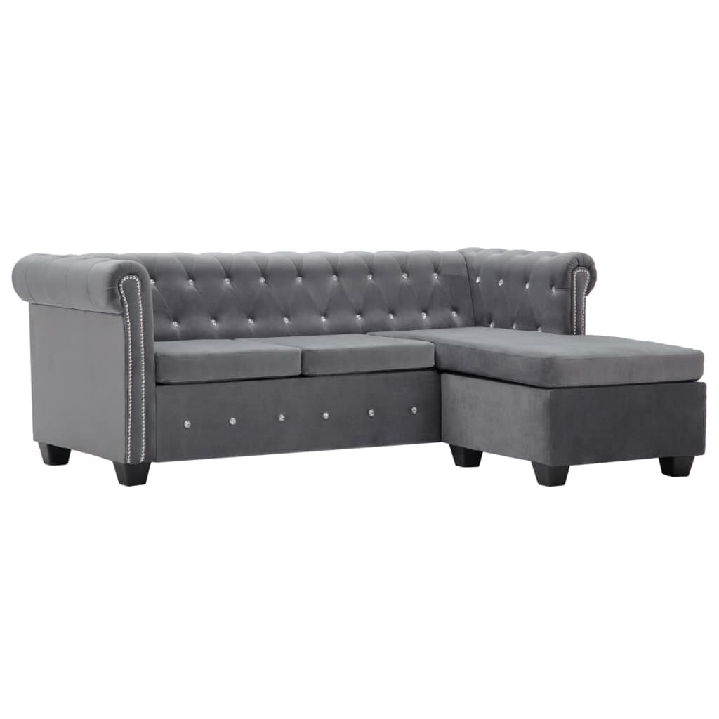 Grande - L form. Chesterfield sofa