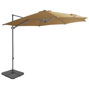 Lauko skėtis su nešiojamu pagrindu