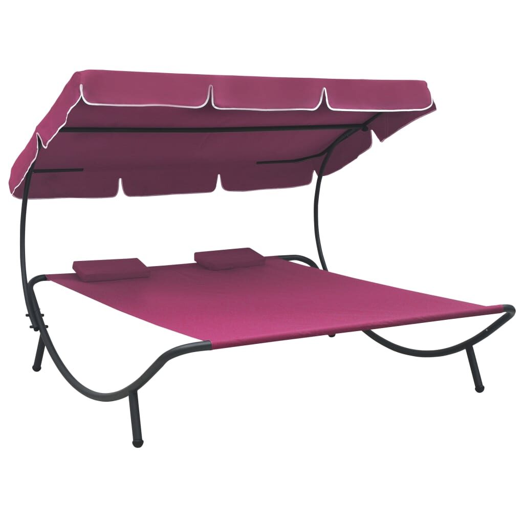 Grande - Lauko poilsio gultas su stogeliu ir pagalvėmis