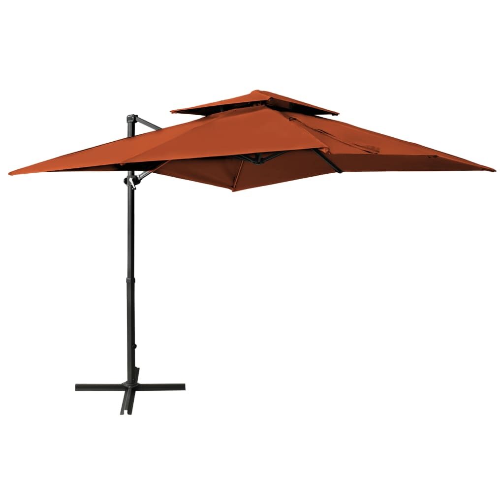 Gembinis skėtis su dvigubu viršumi