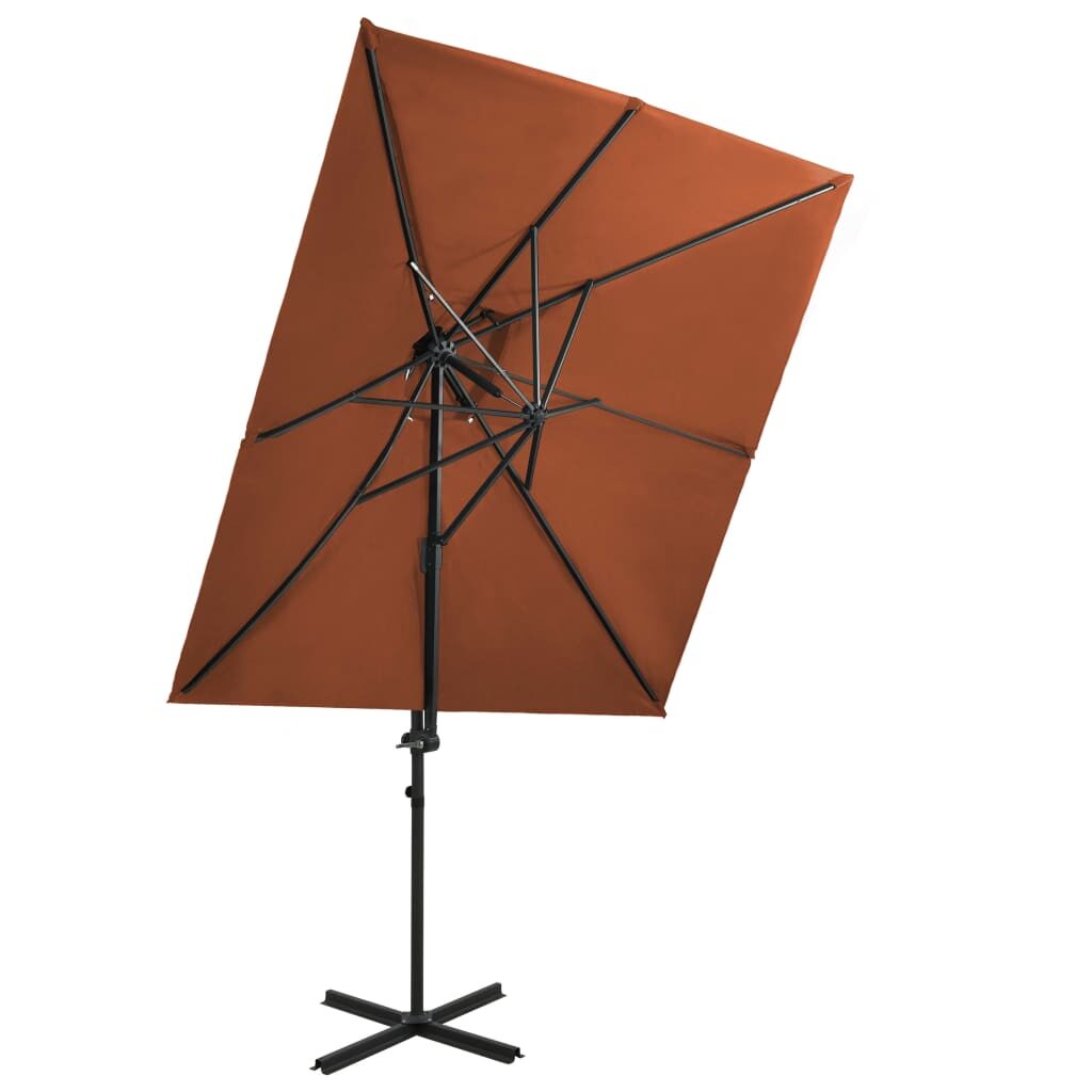 Gembinis skėtis su dvigubu viršumi