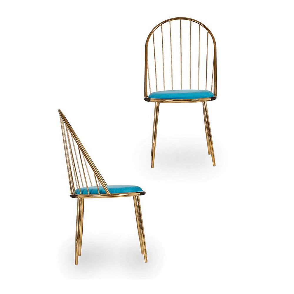 Kėdė MAJA, mėlynos spalvos