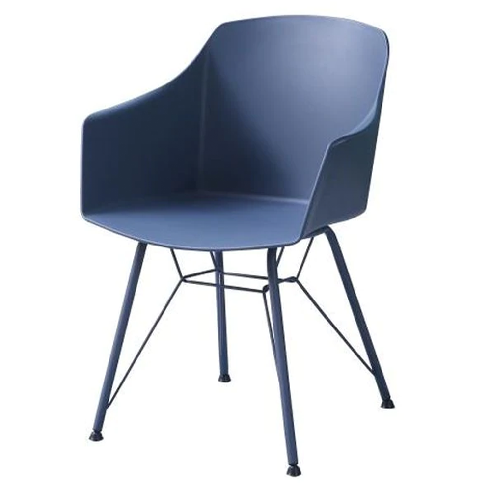 Kėdė ASTRID, mėlynos spalvos