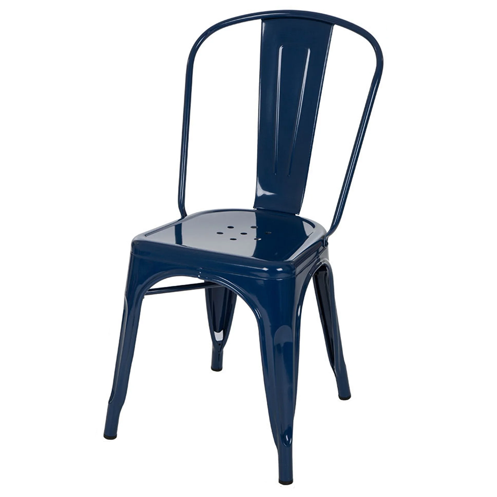 Kėdė VILDE, mėlynos spalvos, plienas