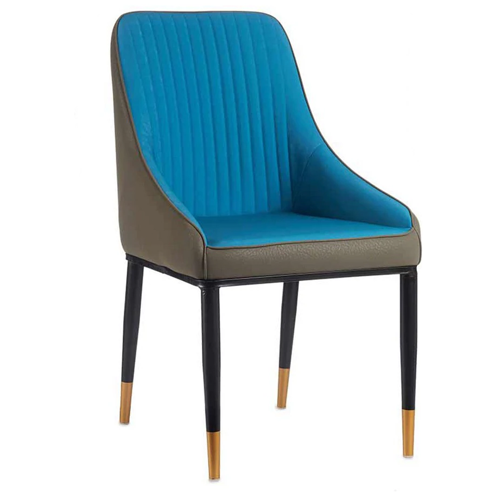 Valgomojo kėdės AMALIE, 2 vnt., mėlynos spalvos