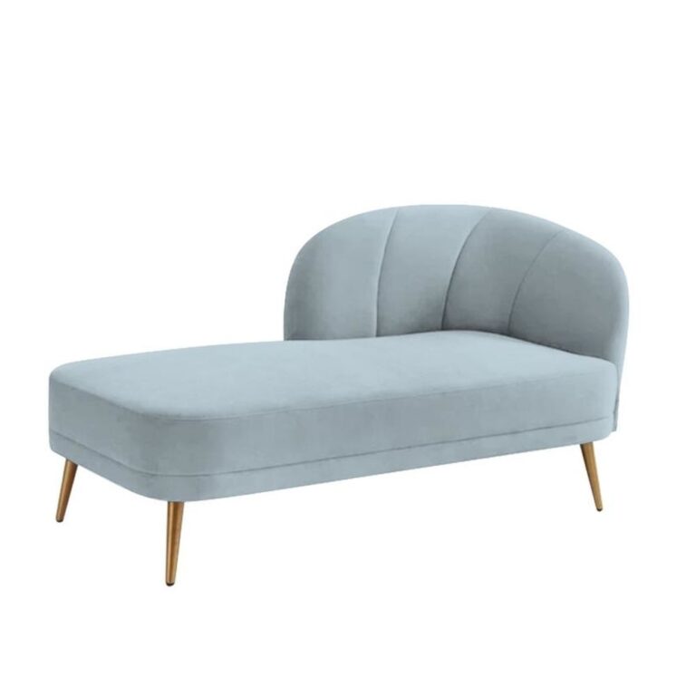 Chaise poilsio sofa DKD Home Decor Dangaus mėlynumo Poliesteris Pušynas (160 x 80 x 90 cm)