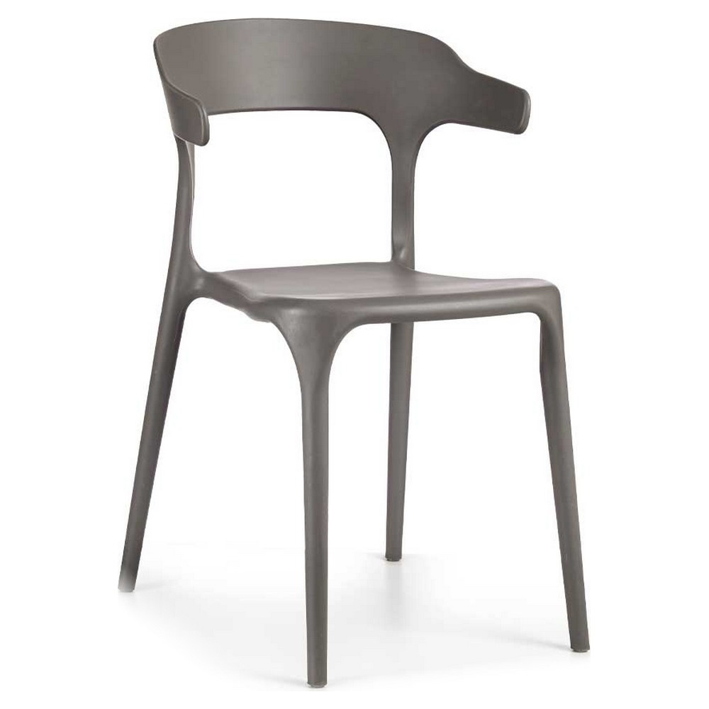 Valgomojo kėdė Pilka Plastmasinis (46 x 73 x 51 cm) | grande.lt