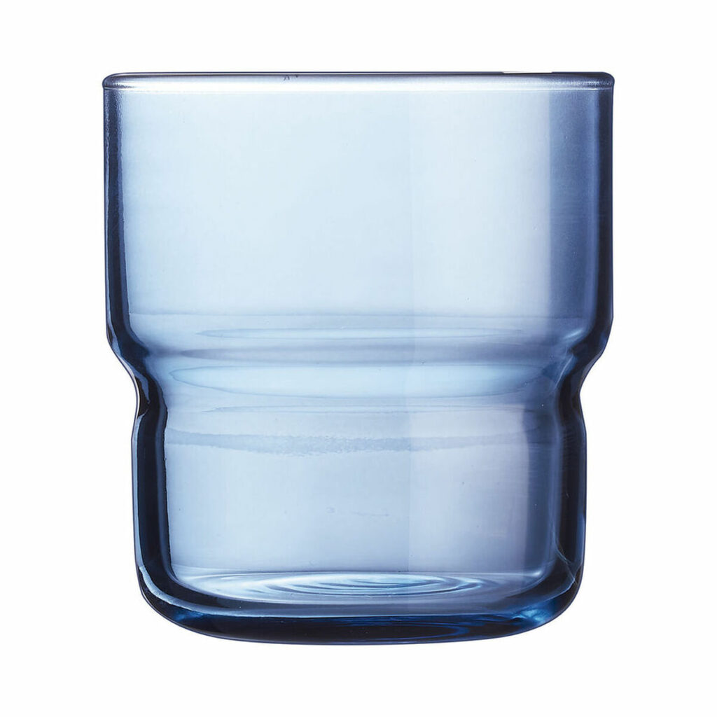 Stiklinės Arcoroc Log Brush Mėlyna (22 cl) (6 vnt.)