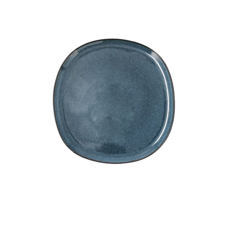 Plokščia lėkštė Bidasoa Ikonic Keramika Mėlyna (20