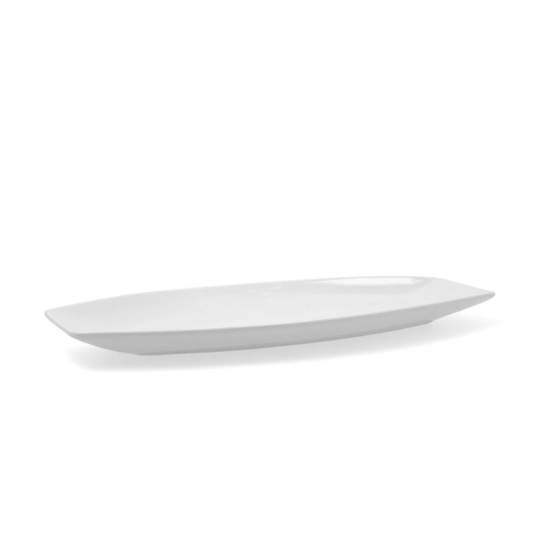 Serviravimo Lėkštė Quid Gastro Keramika Balta (40 x 17