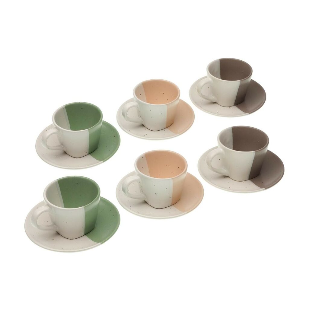Kavos puodelių rinkinys Versa Clara Keramika (6 Dalys)