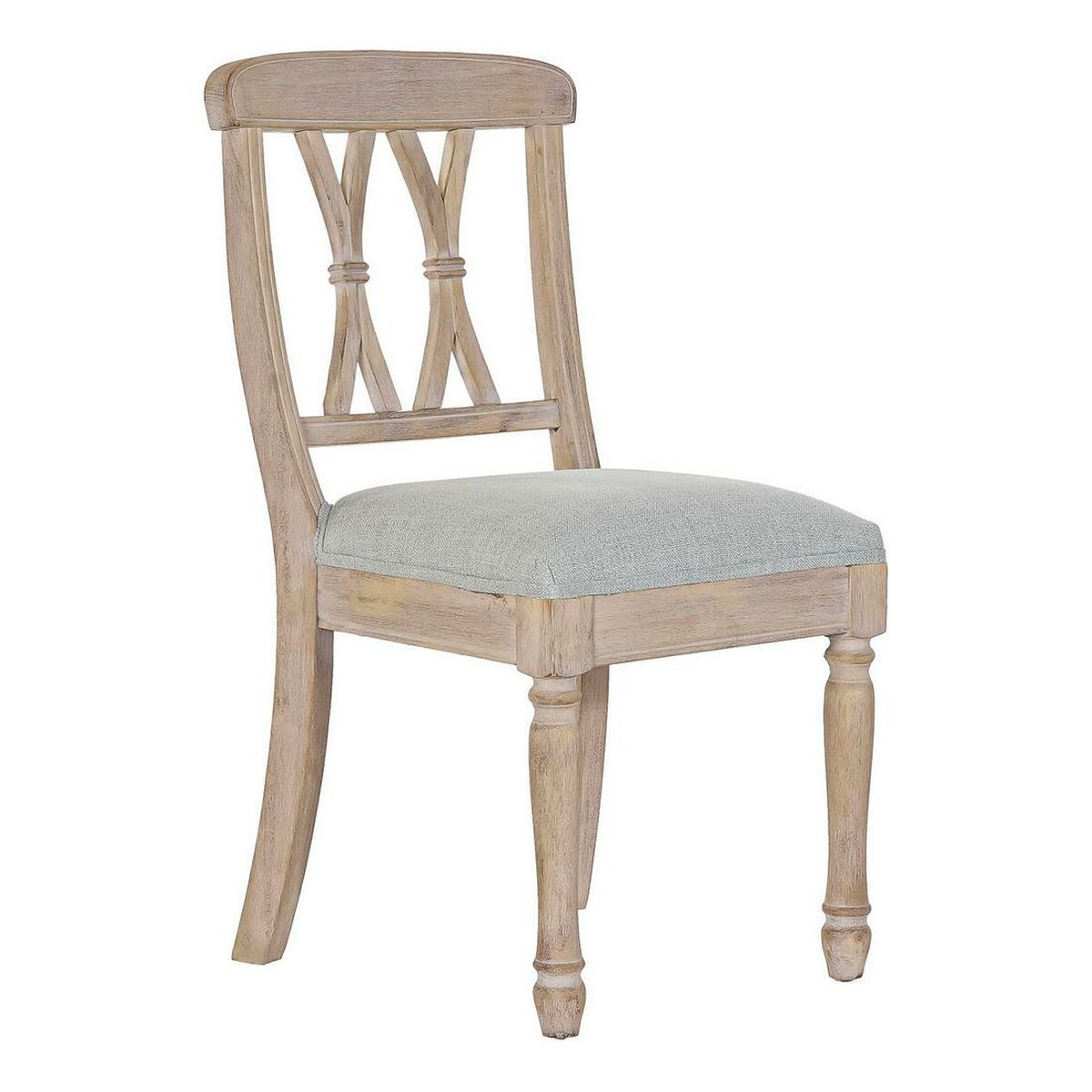 Kėdė DKD Home Decor Linas Kaučiukmedžio mediena (48 x 53 x 89 cm)