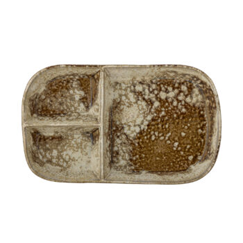 Risa Serviravimo Lėkštė, rudos spalvos, Keramika - GRANDE