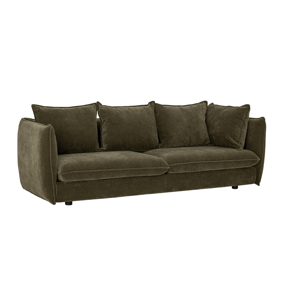 Austin Sofa, Žalios spalvos, Perdirbtas Poliesteris - GRANDE