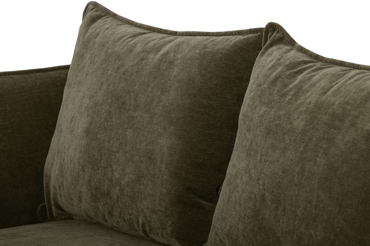 Austin Sofa, Žalios spalvos, Perdirbtas Poliesteris - GRANDE