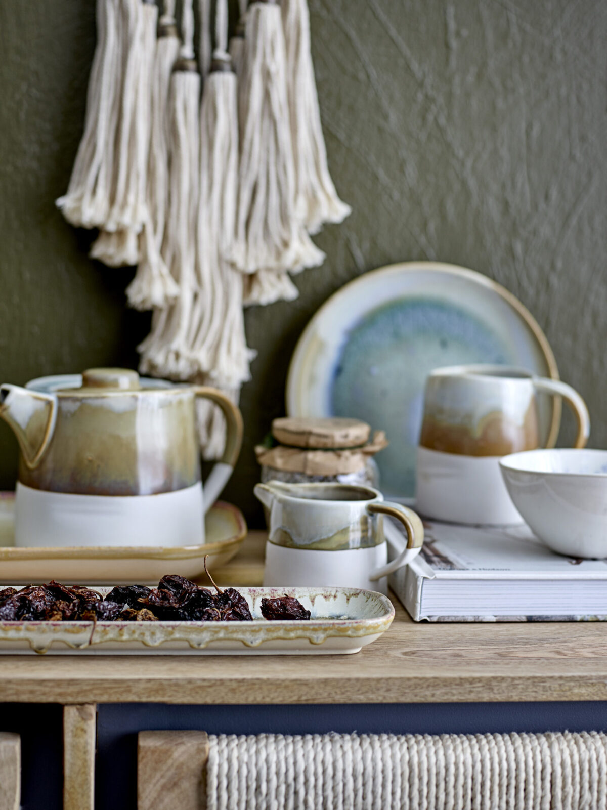 Heather Teapot, Žalios spalvos, Keramika - GRANDE