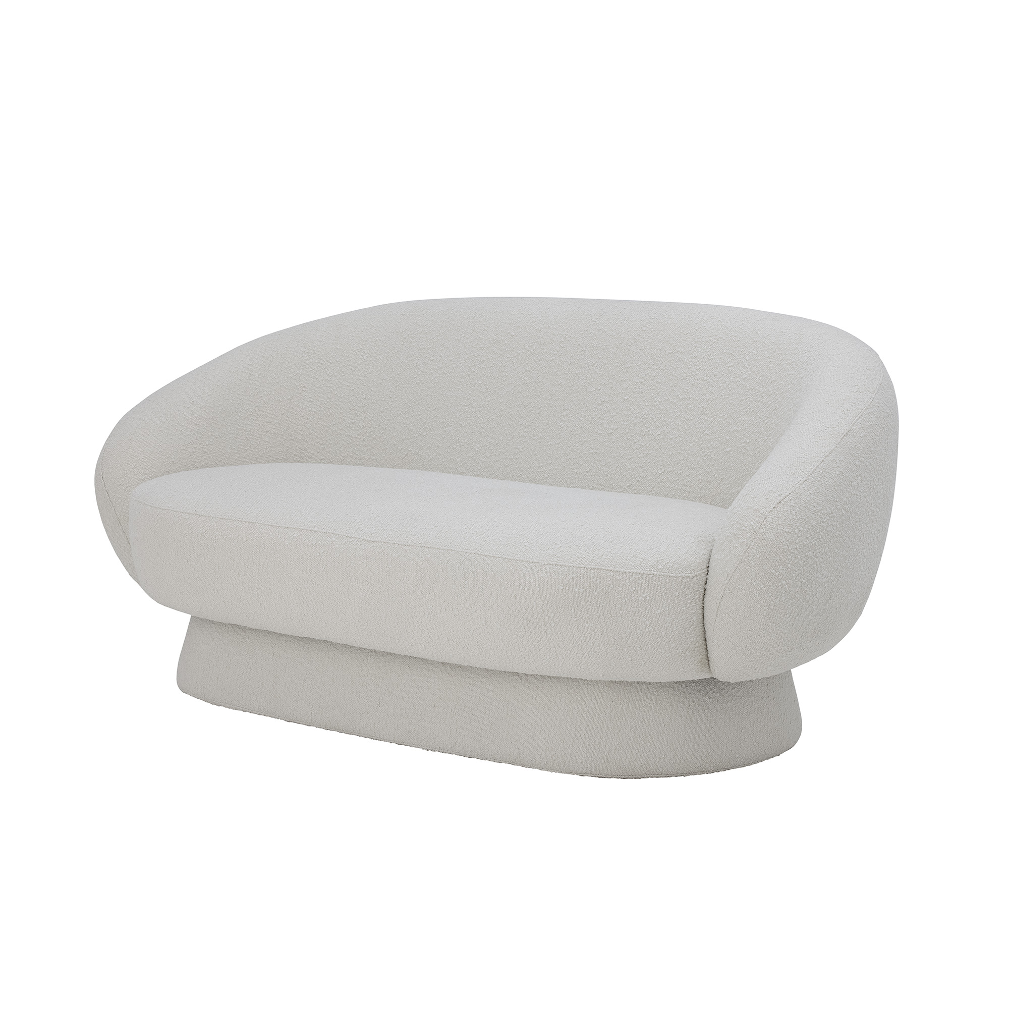 Ted Sofa, Baltos spalvos, Poliesteris - GRANDE Ted Sofa, Baltos spalvos, Poliesteris - GRANDE
