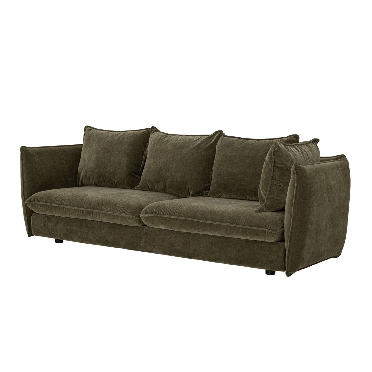 Austin Sofa, Žalios spalvos, Perdirbtas Poliesteris - GRANDE