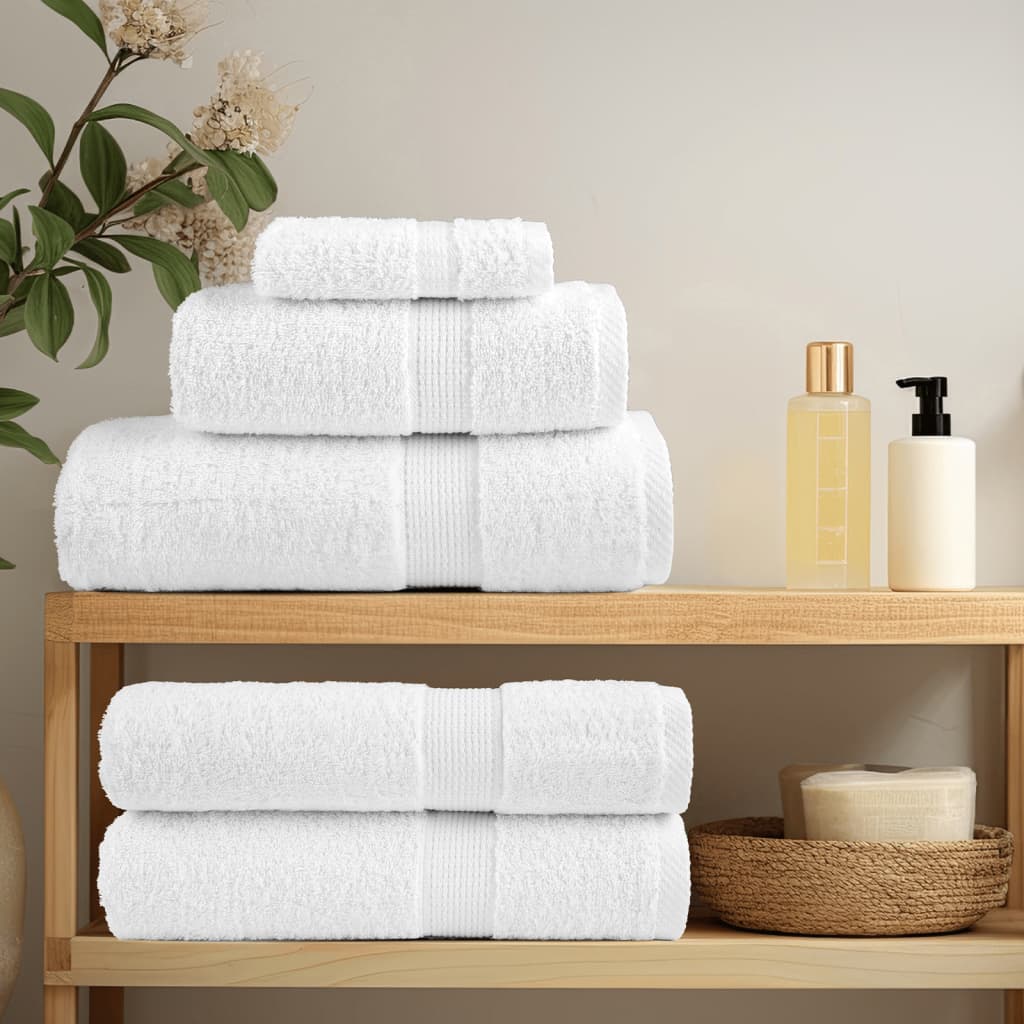 Dušo rankšluosčiai SOLUND, 10vnt., balti, 70x140cm, 600g/m² - GRANDE Dušo rankšluosčiai SOLUND, 10vnt., balti, 70x140cm, 600g/m² - GRANDE