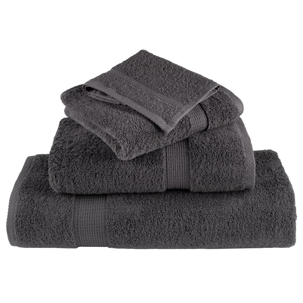 Rankšluosčiai SOLUND, 50vnt., antracito, 30x30cm, 600g/m² - GRANDE Rankšluosčiai SOLUND, 50vnt., antracito, 30x30cm, 600g/m² - GRANDE