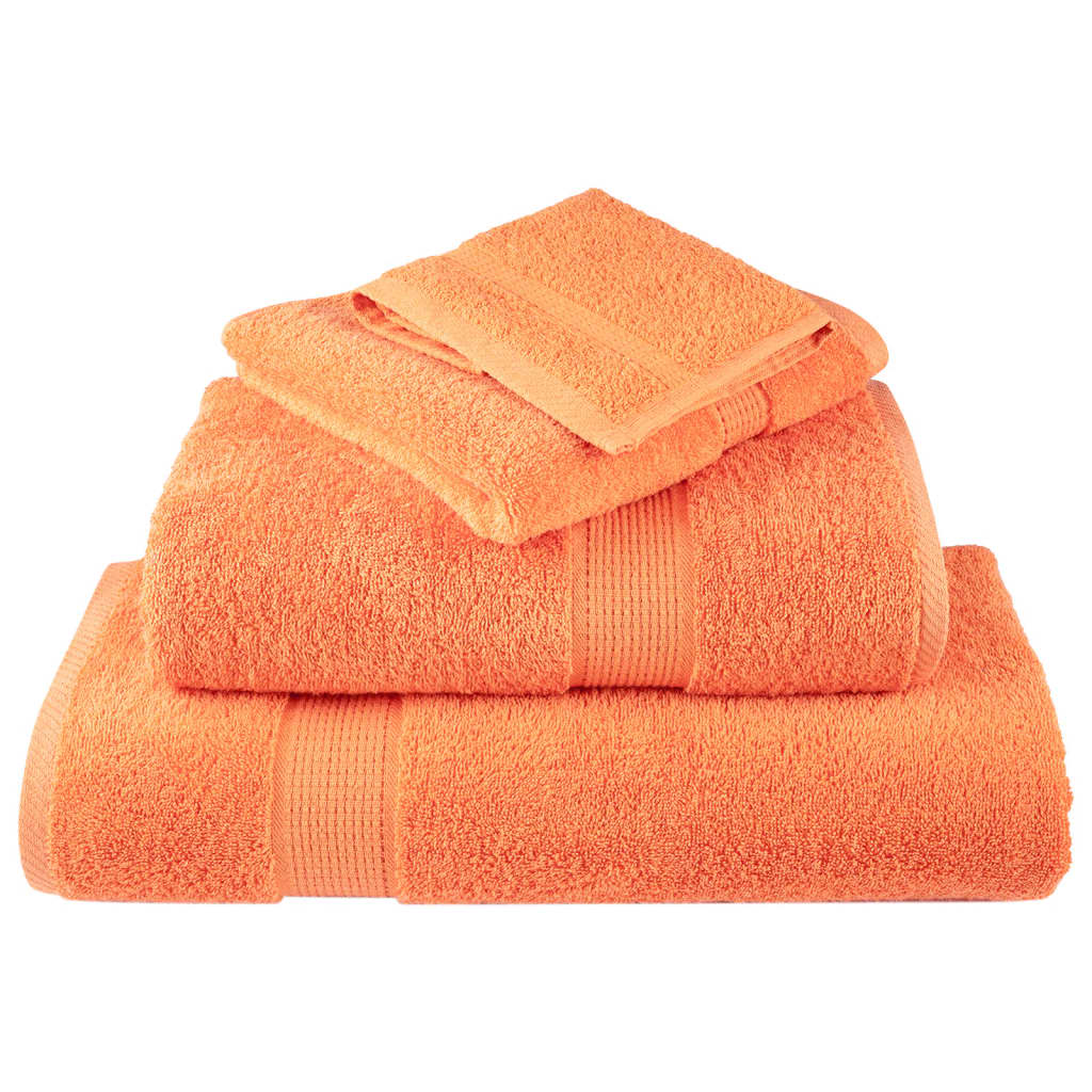 Rankšluosčiai SOLUND, 4vnt., oranžiniai, 100x200cm, 600g/m² - GRANDE Rankšluosčiai SOLUND, 4vnt., oranžiniai, 100x200cm, 600g/m² - GRANDE