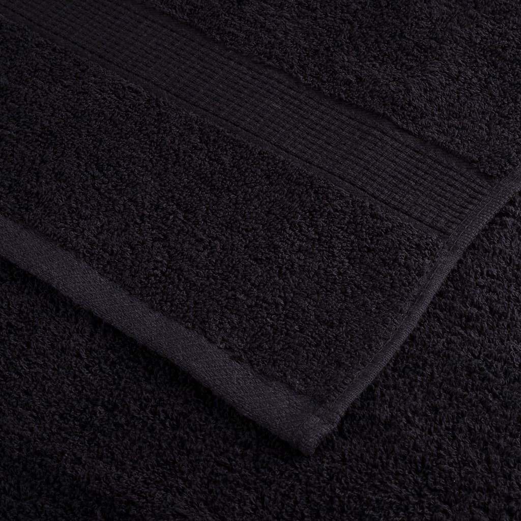 Rankšluosčiai SOLUND, 10vnt., juodi, 30x30cm, 600g/m² - GRANDE Rankšluosčiai SOLUND, 10vnt., juodi, 30x30cm, 600g/m² - GRANDE
