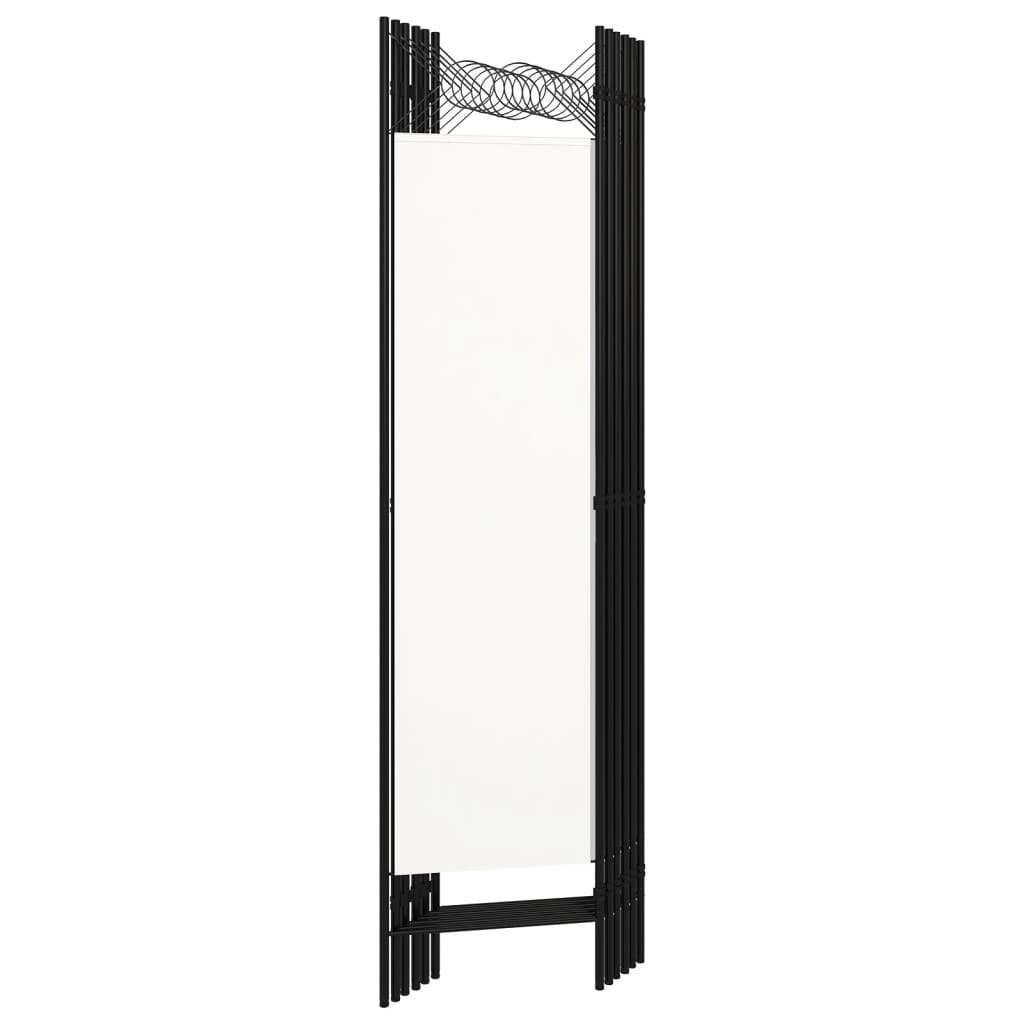 Kambario pertvara, 6 dalių, baltos spalvos, 240x180cm - GRANDE Kambario pertvara, 6 dalių, baltos spalvos, 240x180cm - GRANDE