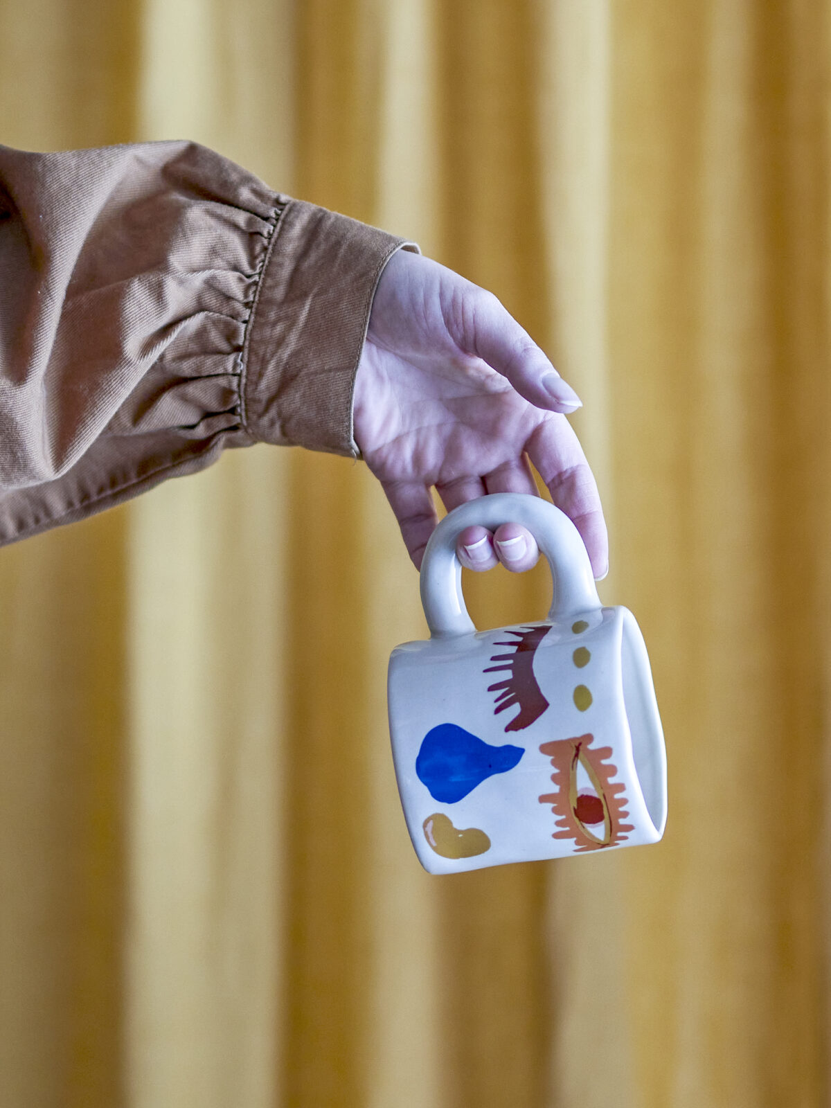 Horus Puodelis, Oranžinė, Akmuo  360 ml - Image 3