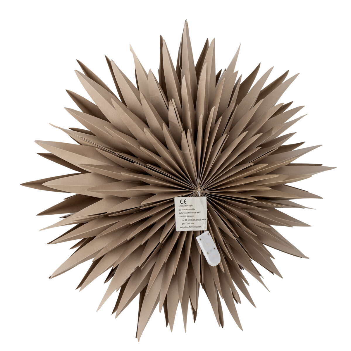 Elijas Star su šviesa, Ruda, FSC® Mix, Popierius - Image 5