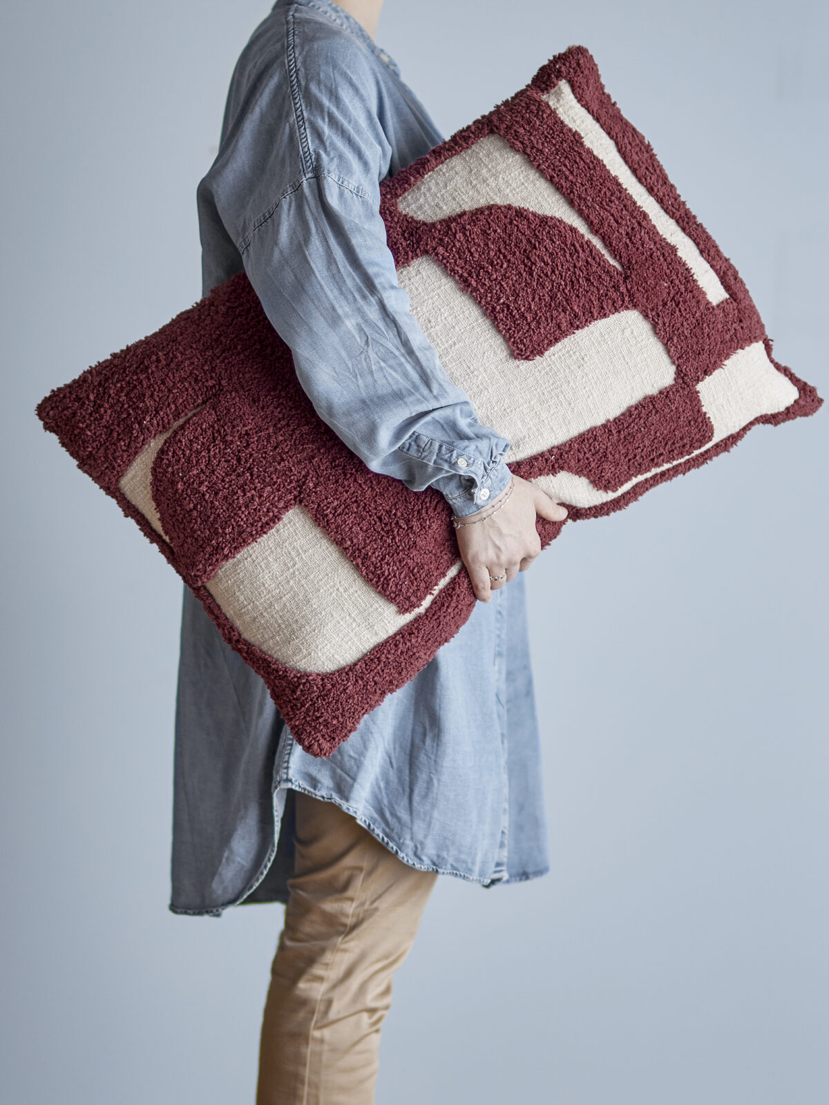 Olica Pagalvėlė, Raudona, Medvilnė OEKO-TEX® - Image 4