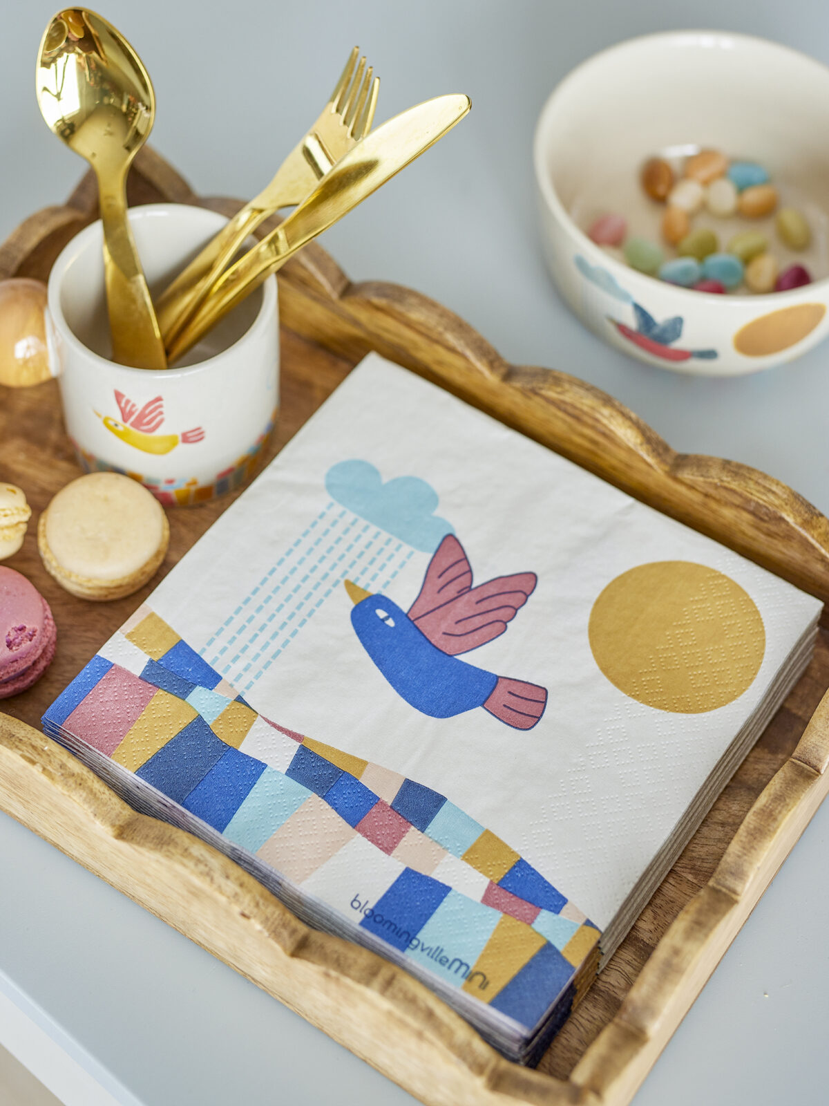 Colorine Servetėlės, FSC® Mix, Popierius Pakuotėje 20 - Image 3